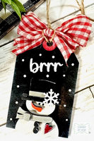 Brrr Snowman Ornament