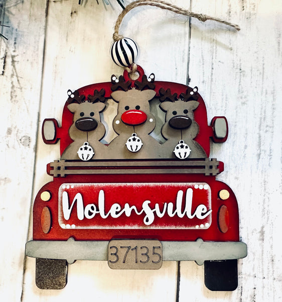 Nolensville Reindeer Truck