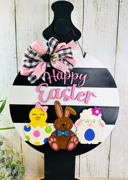 Happy Easter 10” Door Sign or Leaner
