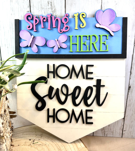 Home Sweet Home Interchangeable Sign